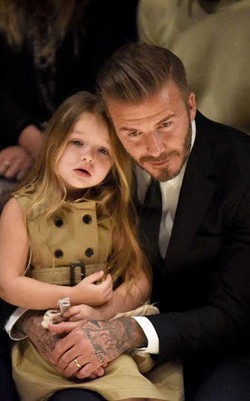 Baru 4 Tahun, Harper Beckham Lakukan Manikur dan Pedikur