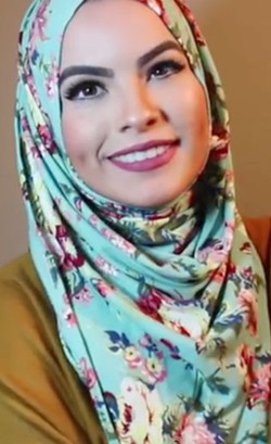 Tutorial Hijab Pashmina Minim Jarum dari Hijabers Palestina, Omaya Zein