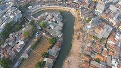 Pantauan Udara 5 Hari Pasca Pembongkaran Kampung Pulo