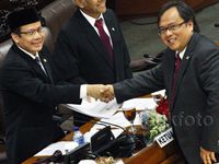 Menkeu Hadiri Rapat Paripurna DPR