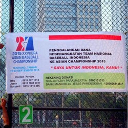 Tak Diperhatikan, Atlet Baseball Galang Dana untuk Ikut Turnamen di Taiwan