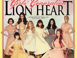 Album LION HEART SNSD Puncaki Chart Album Dunia Billboard