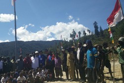 70 Tahun Merdeka, Baru Ada Upacara Bendera di Ugimba Papua