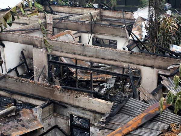 Kebakaran di Kompleks Widya Chandra