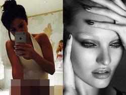 Selfie Seksi Selena Gomez di Kamar Mandi, Model Candice Cantik Pose di Majalah