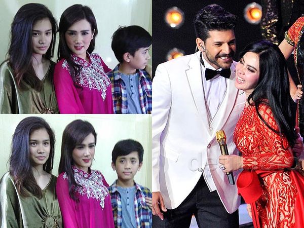 Mulan Jameela dan Anak, Syahrini Mesra dengan Aktor Turki