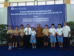 Agus Marto Senang Dicecar Pertanyaan Cerdas dari Anak SMP