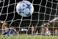 Di Stade Louis II, Rabu (26/8/2015) dinihari WIB, Monaco menurunkan tim terbaiknya untuk mengejar ketertinggalan 1-3 di leg pertama. Mereka tampil dominan sepanjang 90 menit dengan total 14 tembakan dengan 4 on target, serta 62 persen penguasaan bola. Valencia juga menurunkan tim terbaiknya. REUTERS/Eric Gaillard.