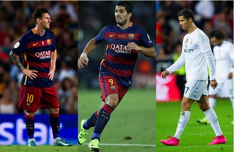 Messi, Ronaldo, dan Suarez Bersaing Jadi Pemain Terbaik Eropa 2014/2015