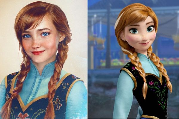 Keren! Kartun Legendaris Disney Menjelma Jadi Manusia