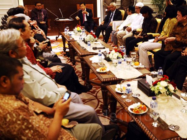 Sejumlah Tokoh dan Budayawan Temui Pimpinan DPR