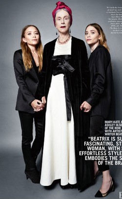 Wanita 75 Tahun Ini Jadi Inspirasi Fashion Mary-Kate dan Ashley Olsen