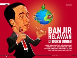 Banjir Relawan di Kursi Dubes