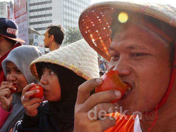 Aksi Save Petani Tomat