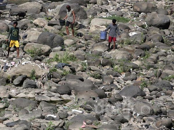 Kekeringan masih Melanda Citeureup