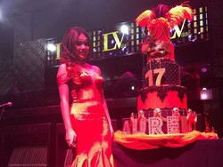 Intip Pesta Ulang Tahun Aurel di Klab Malam