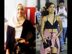 Tak Pakai Baju Seksi, Ini Penampilan Lala Karmela Berhijab di Aceh