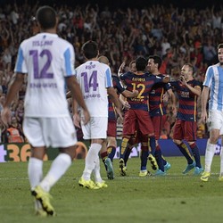 Gol Vermaelen Bawa Barca Tundukkan Malaga 1-0