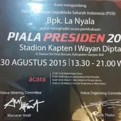 Undang PSSI di Piala Presiden, Mahaka Dipertanyakan Tim Transisi