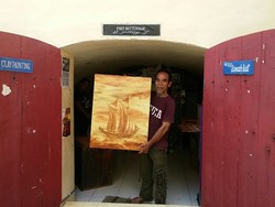 Zaenal Beta, Maestro Pelukis Tanah Liat dari Makassar