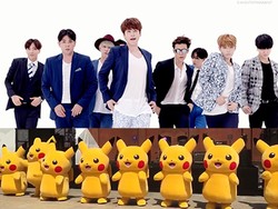 Pika Pika! Gemesnya Gerombolan Pikachu Nge-dance Devil Super Junior