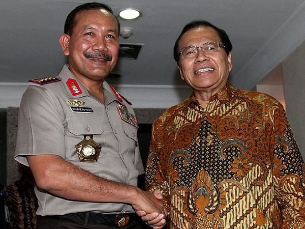 Kapolri Temui Rizal Ramli Bahas Dwell Time