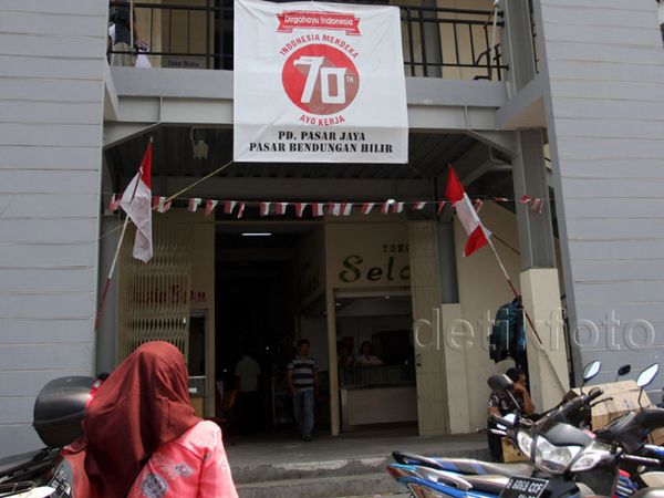 Ini Dia Pasar Sementara Benhil