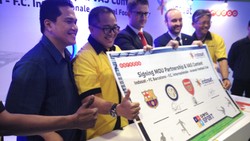 Indosat Gaet Fans Barcelona, Inter Milan & Arsenal