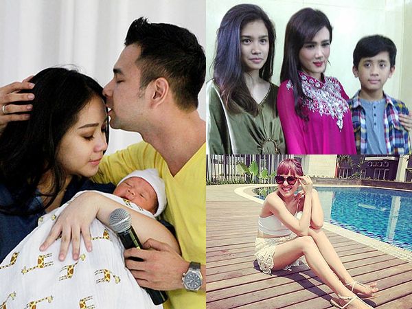 10 Foto Terheboh: Si Imut Rafathar, Mulan Jameela hingga Marshanda