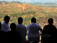 Menteri PU Resmikan Pengisian Air Waduk Jatigede