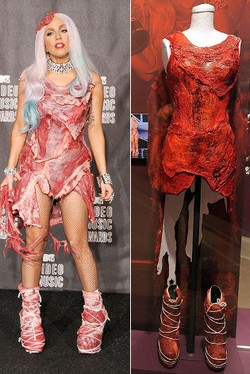 Gaun Daging yang Pernah Dipakai Lady Gaga di MTV VMA Kini Jadi Dendeng
