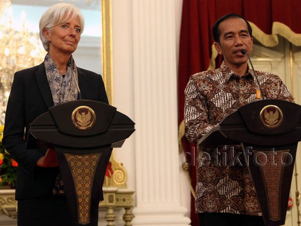 Bos IMF Temui Jokowi