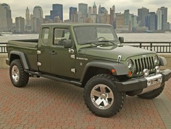 Jeep Wrangler Pikap Siap Diproduksi