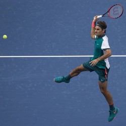 Federer Menang Straight Set di Babak Pertama