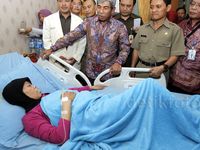 Wamenlu Jenguk Satinah di RS Polri