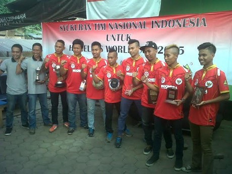 Tim Indonesia Targetkan Juara di Homeless World Cup 2015