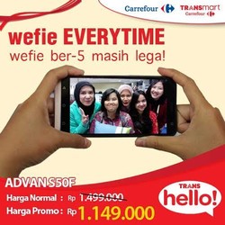Ponsel Canggih Buat Wefie Ini Dijual Rp 1,1 Juta