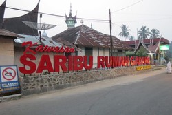 Wow! Desa Ini Isinya Rumah Gadang Semua