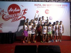 Yang Seru Minggu Pagi di Pantai Kuta: Bali Beach Run 2015