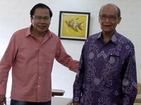 Rizal Ramli Silaturahmi dengan Syafii Maarif