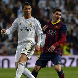 Di FIFA 16, Messi Unggul Tipis atas Ronaldo