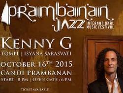Kenny G Akan Tampil di Prambanan Jazz: International Music Festival 2015