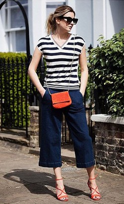 Kulot Denim, Model Jeans Terbaru yang Dipakai Fashionista Dunia