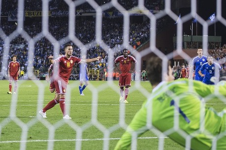 Meski Cetak Gol Kemenangan Belgia, Hazard Dinilai Tampil Buruk