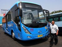 Bus TransJabodetabek Jurusan Depok-Grogol Mulai Beroperasi