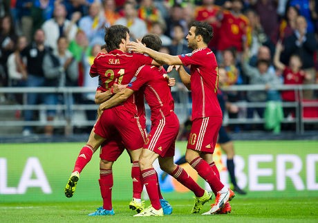 Lawan Makedonia, Kelelahan Melanda Spanyol