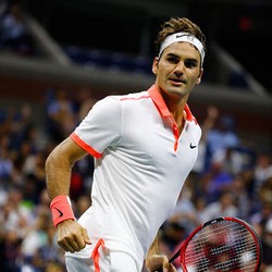Singkirkan Isner Straight Set, Federer Tiba di 8 Besar