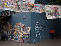 Mural Stormtroopers Heboh di Depan Pasar Michoacan Meksiko!