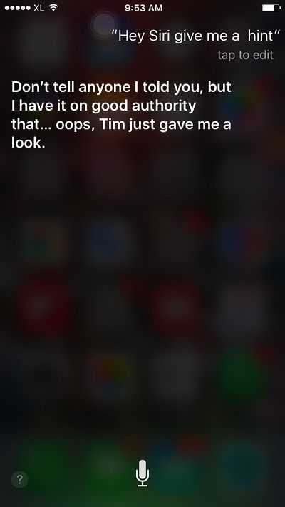 Ini Petunjuk Siri Soal Peluncuran iPhone Nanti Malam