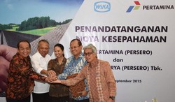 Pertamina dan WIKA Kembangkan Aspal Kualitas Super 900 Ribu Ton/Tahun